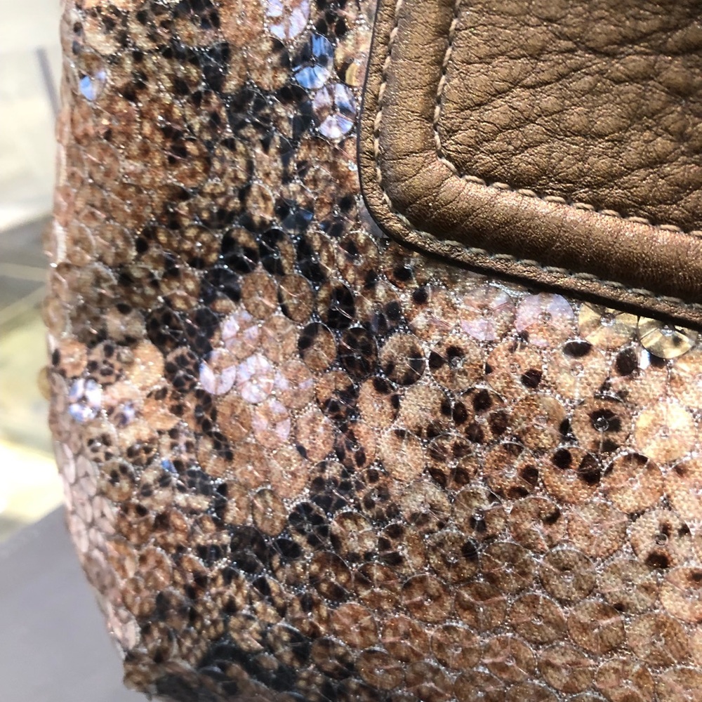 Coach Sequins Python Wristlet - image 5